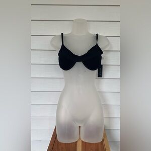 Women’s Black Underwire bikini NWT Molded Cups